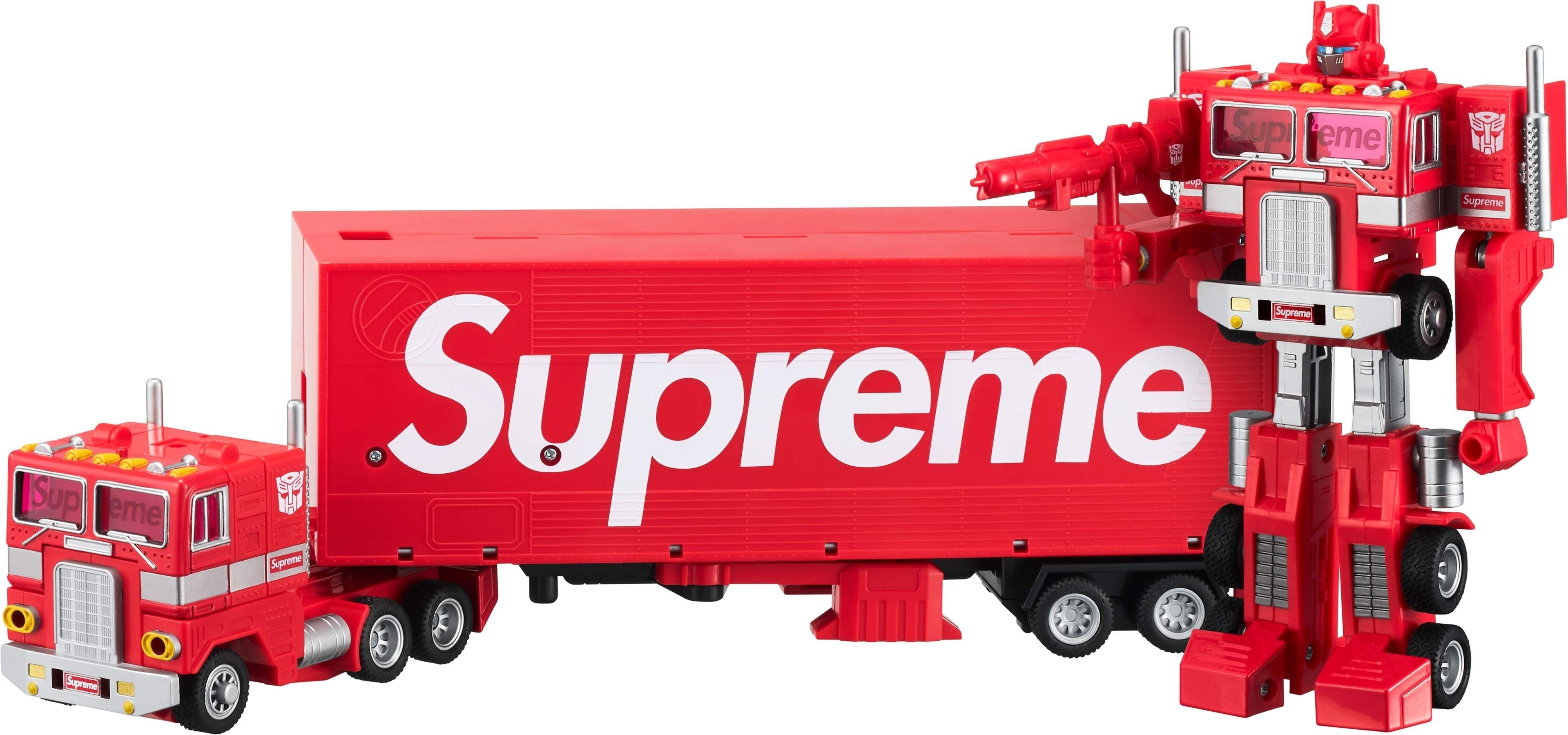 Supreme®/Transformers G1 Optimus Prime Figure